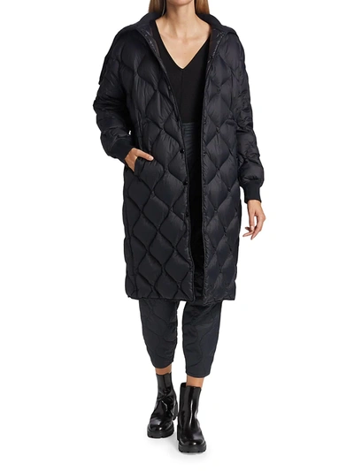 Shop Rag & Bone Women's Rudy Puffer Coat In Black