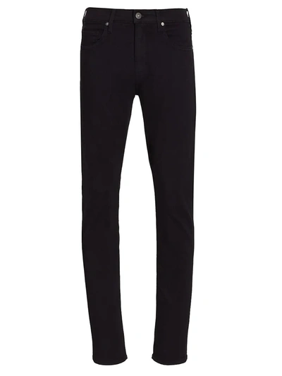 Shop Paige Lennox Five-pocket Pants In Black