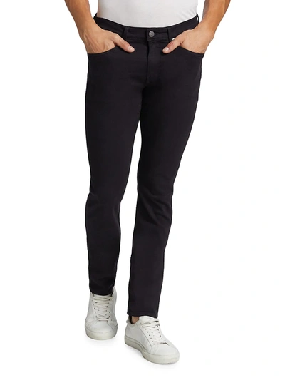 Shop Paige Lennox Five-pocket Pants In Black