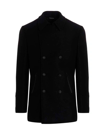 Shop Tonello Coat In Black