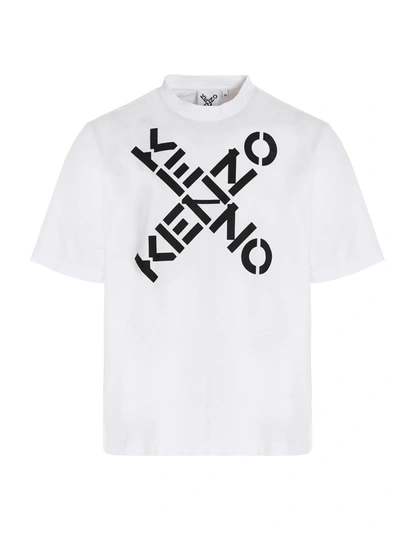 Shop Kenzo Sport T-shirt In White