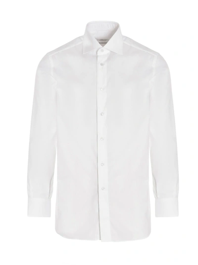 Shop Brioni Shirt In White