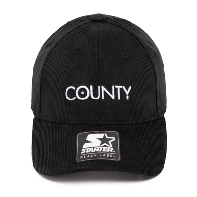 Shop Marcelo Burlon County Of Milan Marcelo Burlon  Corduroy Baseball Cap Hat In Black