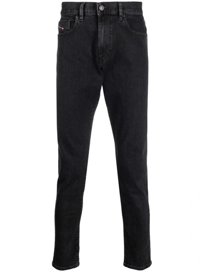 Shop Diesel D-strukt Slim-fit Jeans In 02 Black