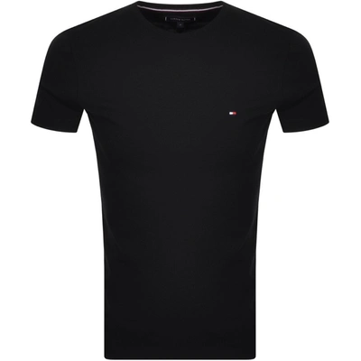 Shop Tommy Hilfiger Core Slim T Shirt Black