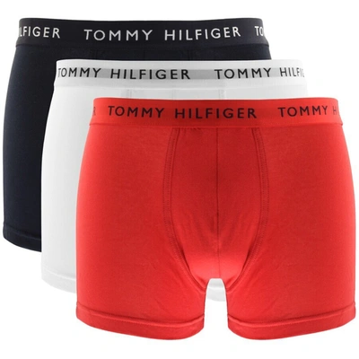 Tommy Hilfiger Underwear 3 Pack Trunks In White | ModeSens