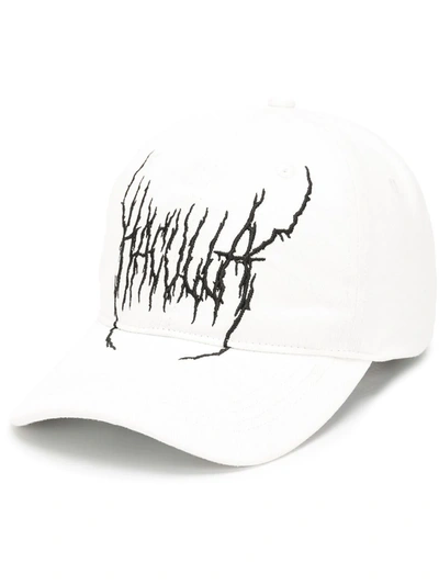 Shop Haculla Embroidered-logo Baseball Cap In Weiss