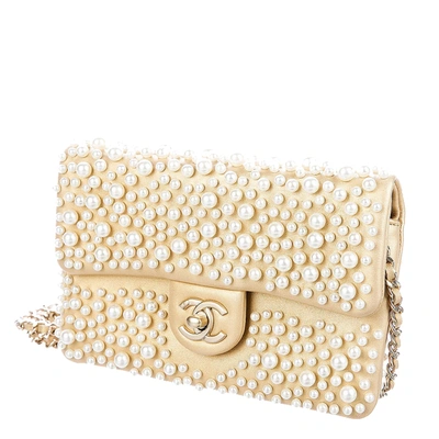 Chanel Pearl Wallet On Chain - Neutrals Crossbody Bags, Handbags -  CHA843411