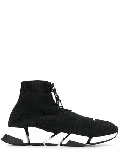 Shop Balenciaga Speed 2.0 Lace-up Sneaker In Black In Nero