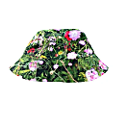 Quillattire Unisex Green Meadow Bucket Hat In Bucket
