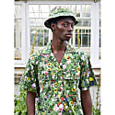 Quillattire Unisex Green Meadow Bucket Hat In Bucket