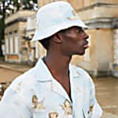 Quillattire Unisex Boujee Blue Sky Print Bucket Hat In Bucket