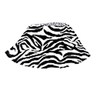 Quillattire Unisex Reversible Zebra Print Bucket Hat In Bucket