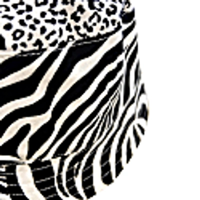 Quillattire Unisex Reversible Zebra Print Bucket Hat In Bucket