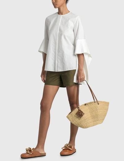 Loewe shell basket bag sale