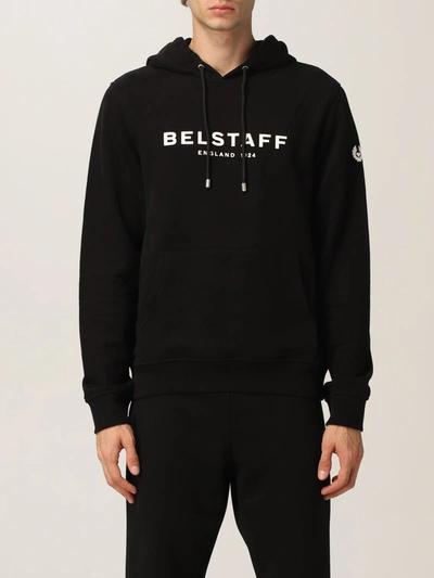 Shop Belstaff Sweatshirt Sweatshirt Men  In Black
