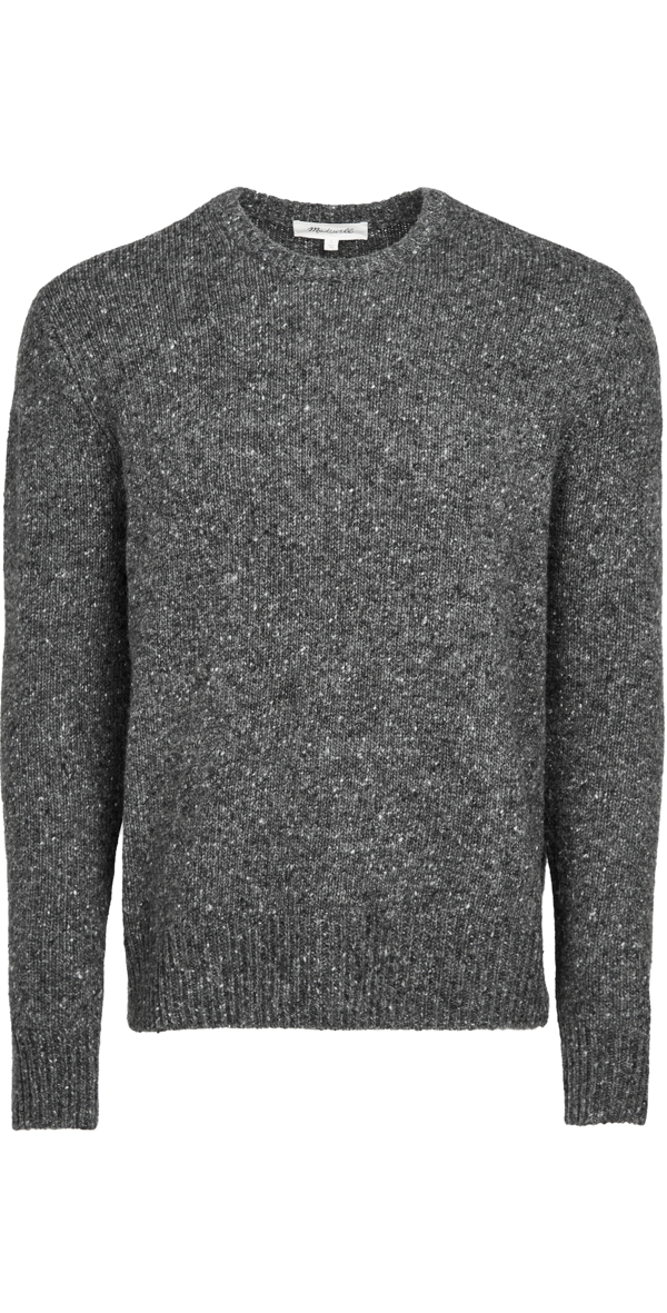 bacon kunst volleyball Madewell Crewneck Sweater In Coal Donegal | ModeSens
