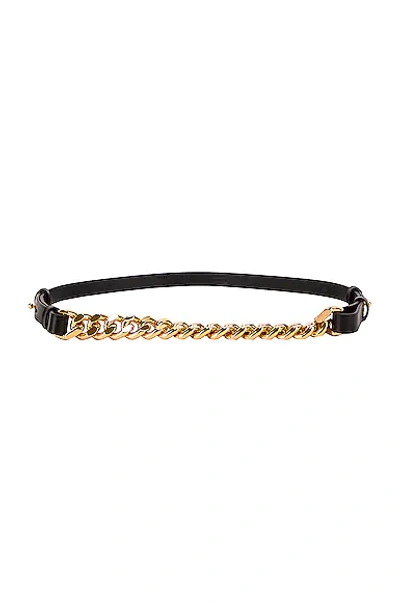 Shop Tom Ford Iconic Chain Hip Belt In Black