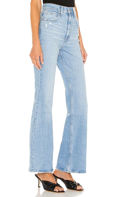 Shop Levi's 70s High Rise Flare Jean In Blue