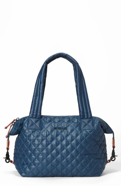 Shop Mz Wallace Medium Sutton Deluxe Tote In Deep Teal