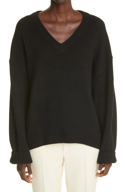 Shop Arch4 Battersea Oversize Cashmere Sweater In Black