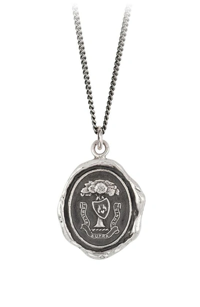 Shop Pyrrha Family Above All Pendant Necklace In Sterling Silver