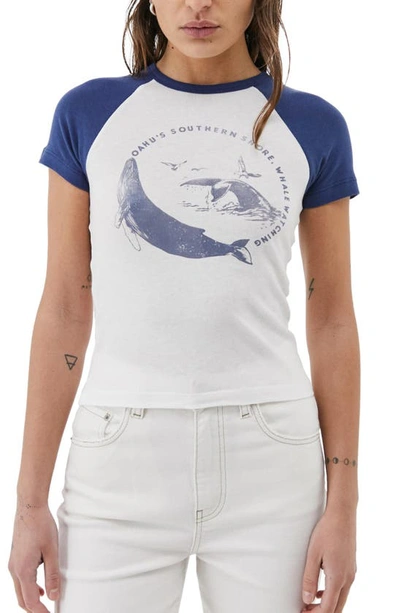BDG URBAN OUTFITTERS WHALE WATCH BABY GRAPHIC COTTON TEE 74050006