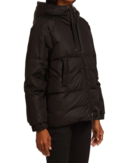 Shop Max Mara Sportmi Reversible Zip-up Jacket In Black