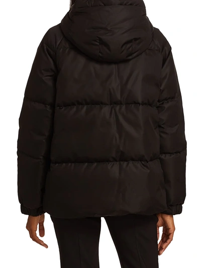 Shop Max Mara Sportmi Reversible Zip-up Jacket In Black