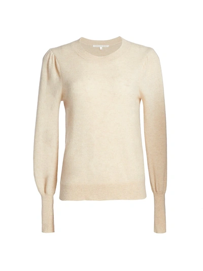 Shop Veronica Beard Women's Nelia Cashmere Sweater In Oatmeal