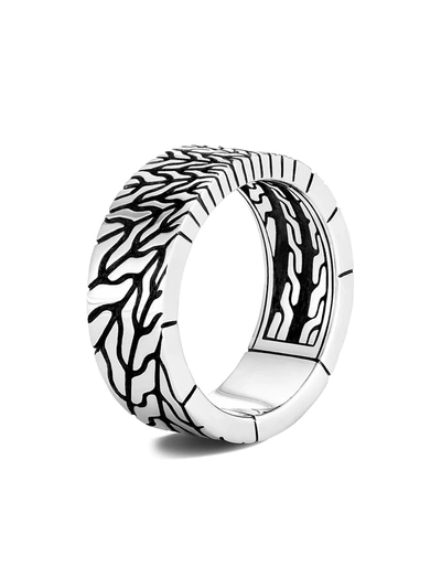 Shop John Hardy Men's Classic Chain Sterling Silver Ring