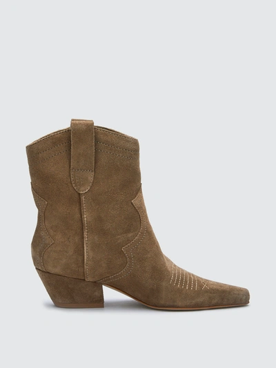Shop Matisse Arlo Taupe Suede Boot