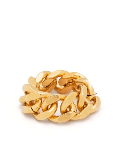 Shop In Gold We Trust Paris Chain-link Ring In Gold