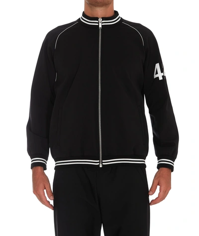 Shop Fourtwofour On Fairfax 424 Track Jacket In Black