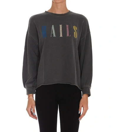 Shop Rails Quincy Sweatshirt In Grey