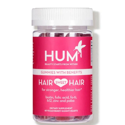 Shop Hum Nutrition Hair Sweet Hair Strong, Healthy Hair Supplement (60 Vegan Gummies, 30 Days)