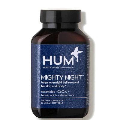 Shop Hum Nutrition Mighty Night Overnight Renewal Supplement (60 Vegan Softgels, 30 Days)