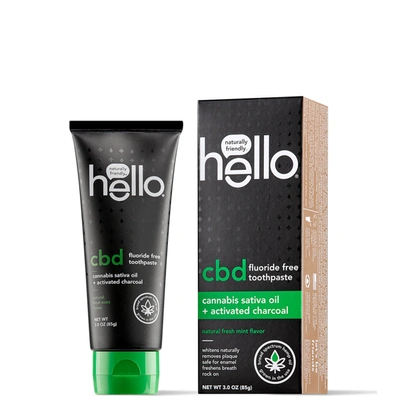 Shop Hello Cbd Activated Charcoal Toothpaste 3 oz