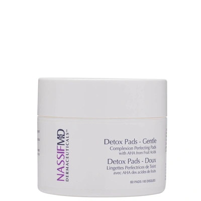 Shop Nassifmd Dermaceuticals Gentle Complexion Perfecting Exfoliating And Detoxification Treatment Pads 60ct