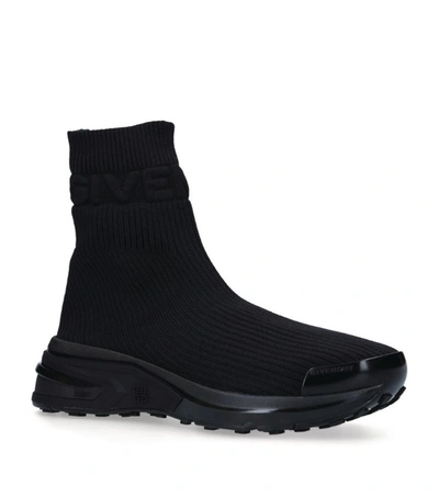 Shop Givenchy Giv 1 Sock Sneakers In Black