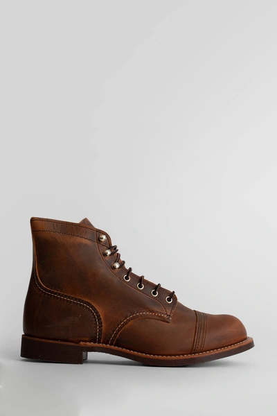 Shop Red Wing Boots In Brown