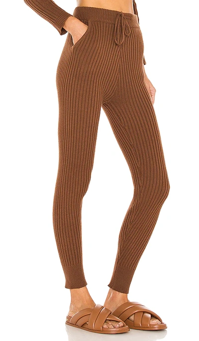 Shop Majorelle Georgia Knit Pants In Brown