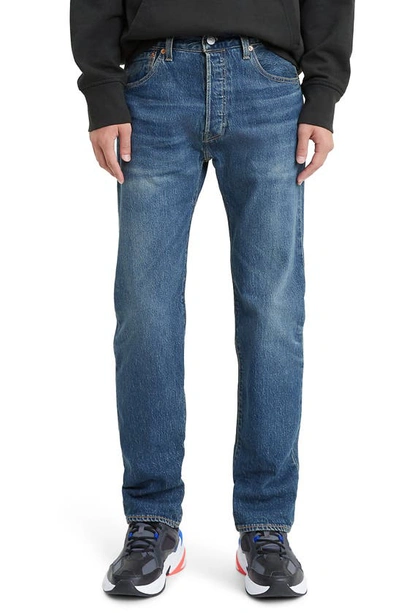 Shop Levi's ® Premium 501® '93 Straight Leg Jeans In Bleu Eyes Baby