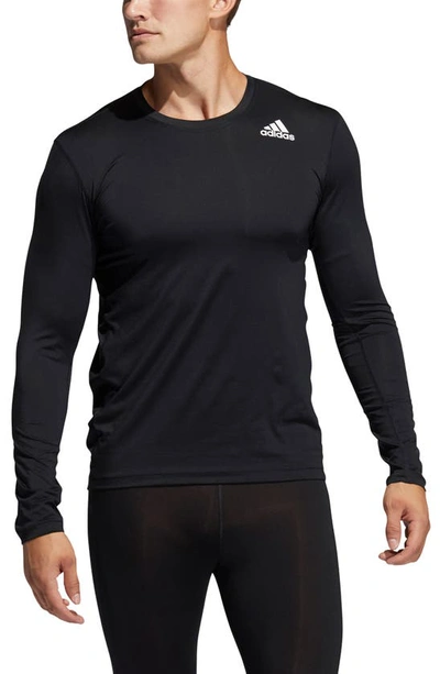 Adidas Originals Mens Adidas Techfit Compression Long Sleeve T-shirt In  Black | ModeSens
