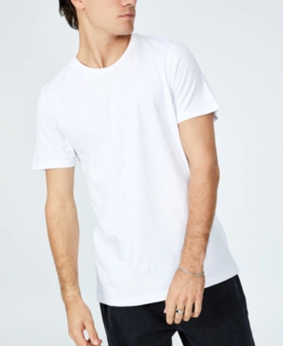 Shop Cotton On Men's Organic Crew T-shirt In White