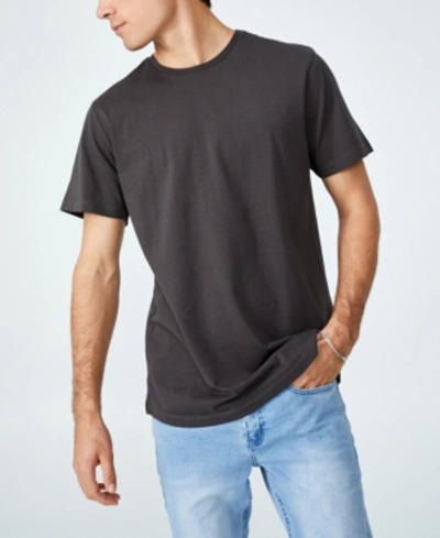 Shop Cotton On Men's Organic Longline T-shirt In Faded Slate