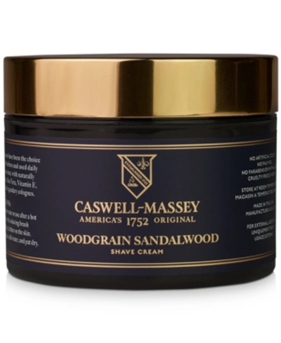 Shop Caswell-massey Heritage Woodgrain Sandalwood Shave Cream, 8-oz.