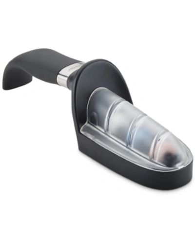 Shop Anolon Alwayssharp Universal Knife Sharpener In Black