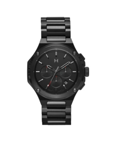 Shop Mvmt Men's Raptor Black Stainless Steel Bracelet Watch 46mm