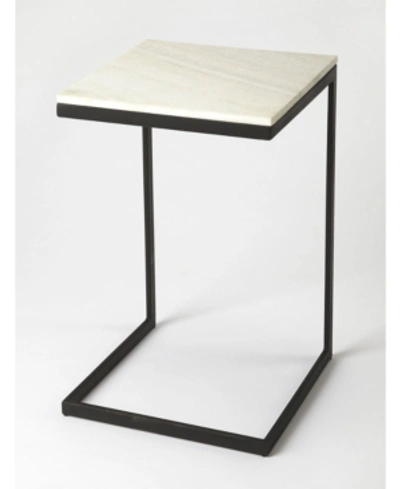 Shop Butler Specialty Lawler Marble End Table In White